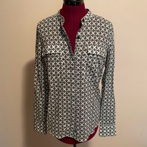 Tory Burch Printed Button Down/Blouse
